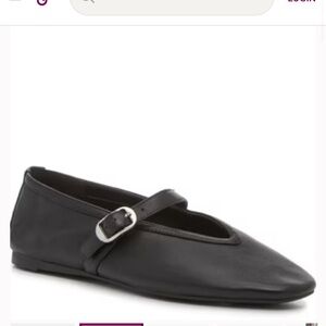 Steve Madden Black Mary Jane Flats